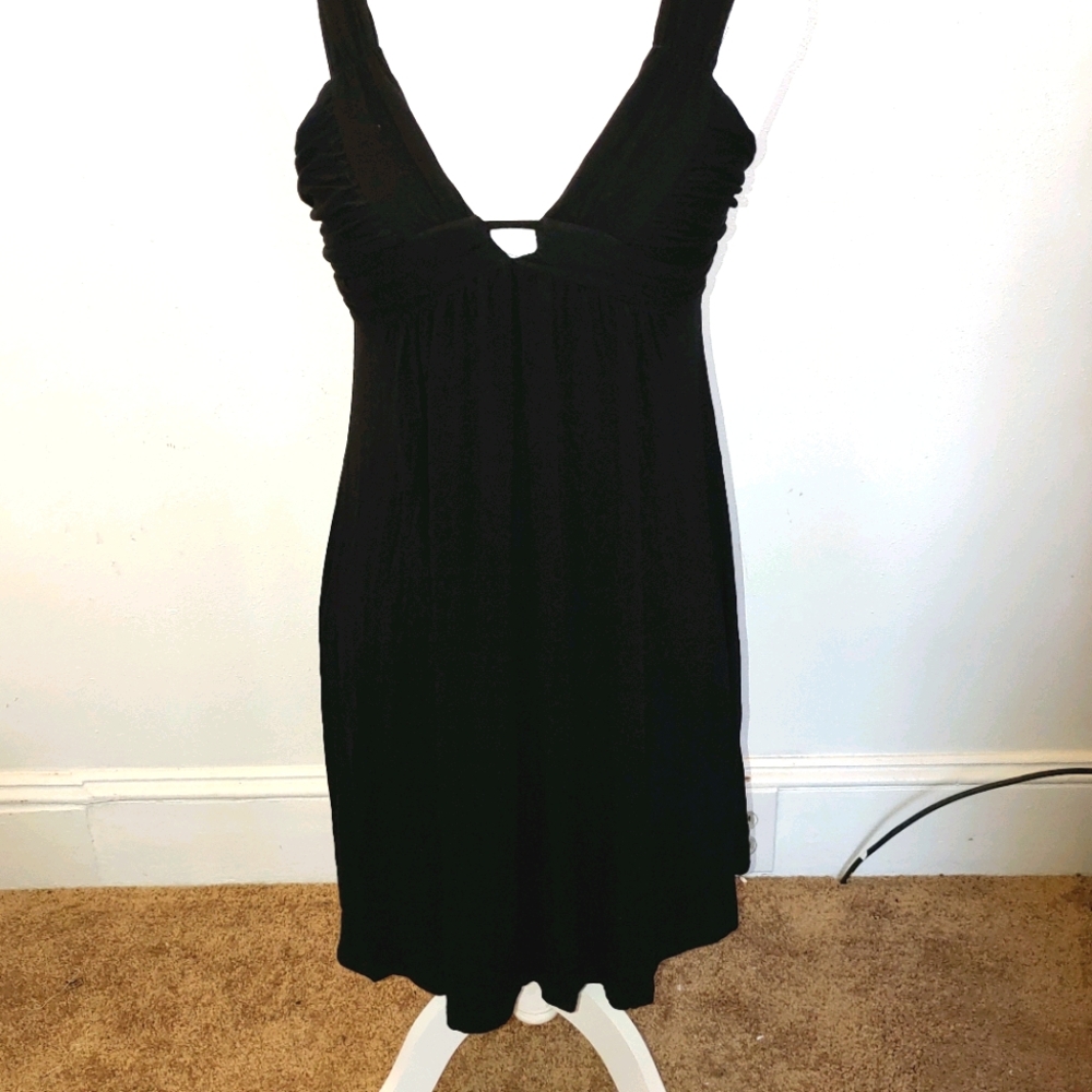 Black lush dress